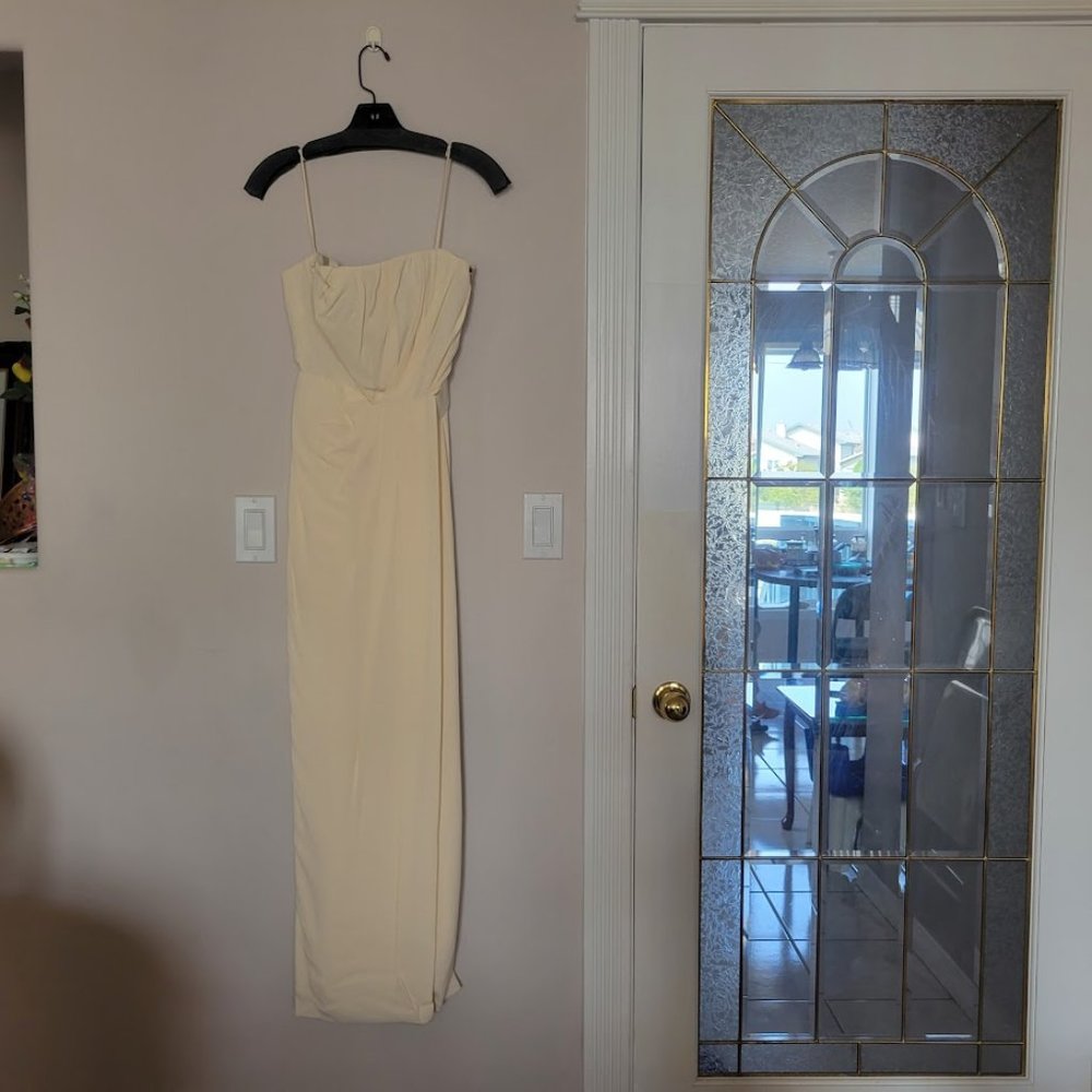 Thakoon | Crepe Strapless Dress